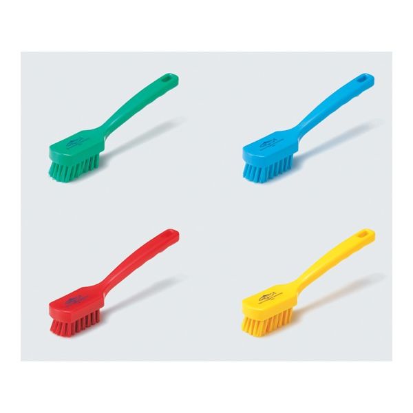 アズワン サーモンレジンブラシ 260×47×25mm ミディアム 青 2-5996-11 1本（直送品）