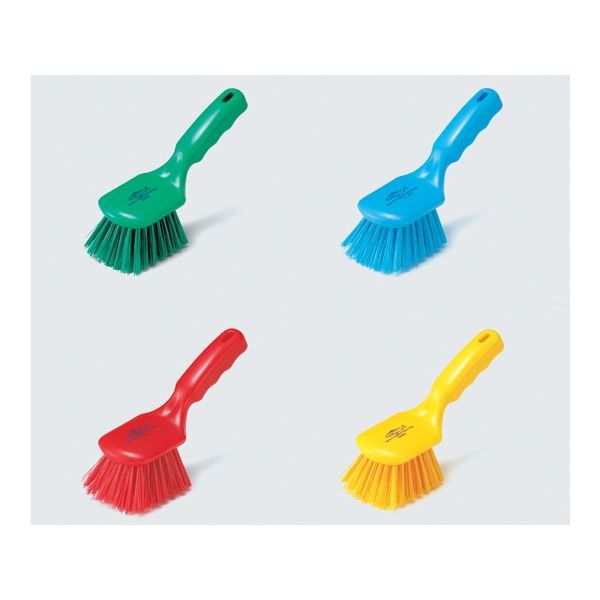 アズワン サーモンレジンブラシ 220×70×44mm ハード 黄 2-5992-13 1本（直送品）