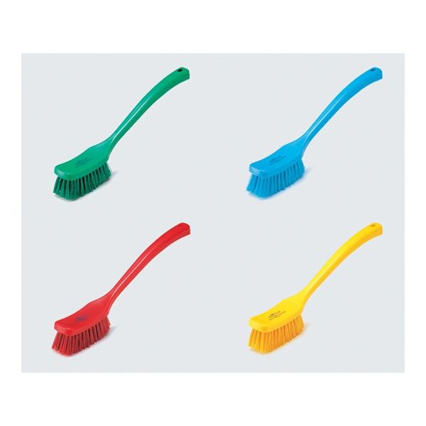 アズワン サーモンレジンブラシ 410×50×40mm ハード 黄 2-5994-13 1本（直送品）