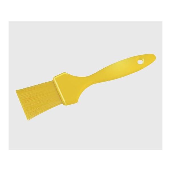 Hill Brush サーモンレジンブラシ 210×50×50mm ソフト 黄 2-6000-03 1本（直送品）