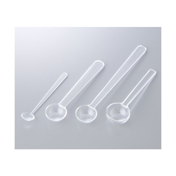 アズワン ディスポ計量スプーン 丸型 0.8ml 2-3421-02 1袋(100本)（直送品）