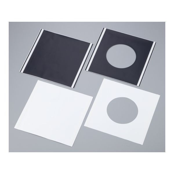 エム・シー・シー エアシャワー用粘着シート ブラック 丸抜き 50枚入 MAX-4101BK 1箱(50枚) 2-3591-04（直送品）