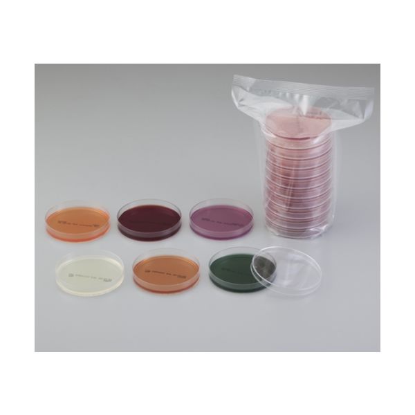 極東製薬工業 生培地(バイタルメディア) TCBS寒天培地 ビブリオ分離用 100入 5690 1箱(100枚) 2-6351-04（直送品）