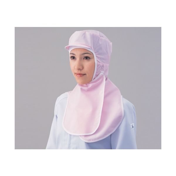 アズワン フルフードキャップ 1枚入 ピンク 2-6225-04 1枚（直送品）