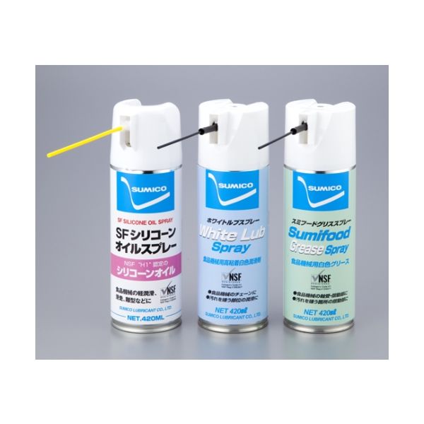 住鉱潤滑剤 グリーススプレー ー50~+200°C 2-3509-01 1本（直送品）