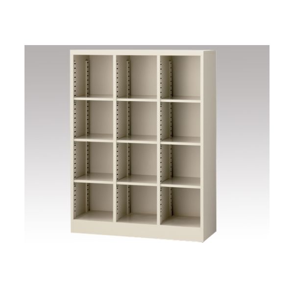 アズワン シューズボックス 3列4段 SBK-12 1台 2-3725-02（直送品）