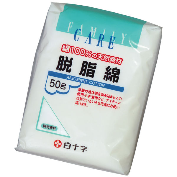 白十字 FC脱脂綿 50g 10952