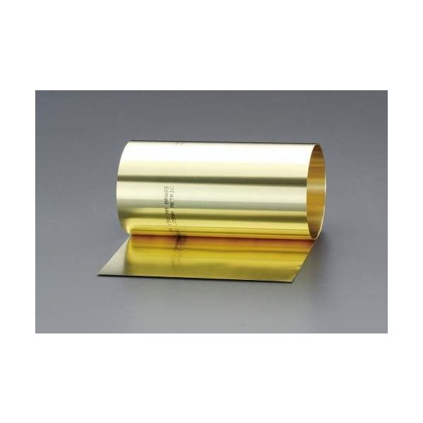 エスコ 0.25x150mm/2.5m シム(真鍮製) EA440EC-0.2A 1巻（直送品）