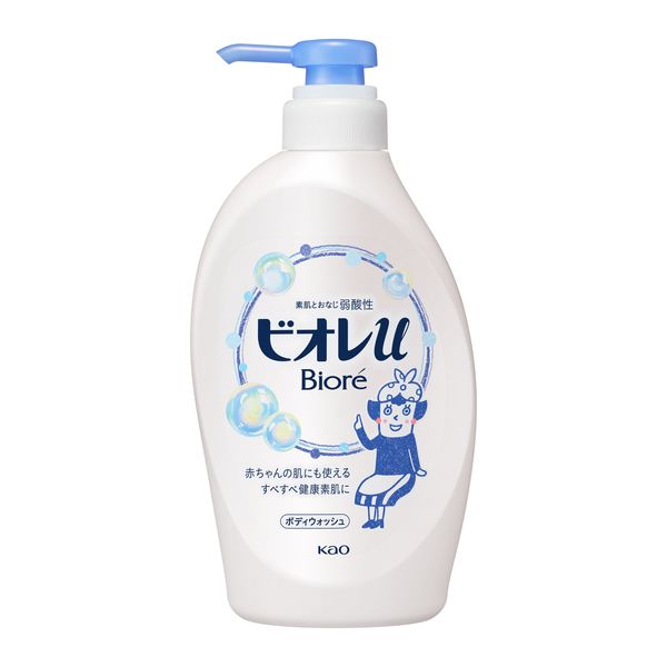 ビオレu ボディウォッシュ プレーン やさしいフレッシュフローラルの香り＜微香性＞ 本体480mL 花王