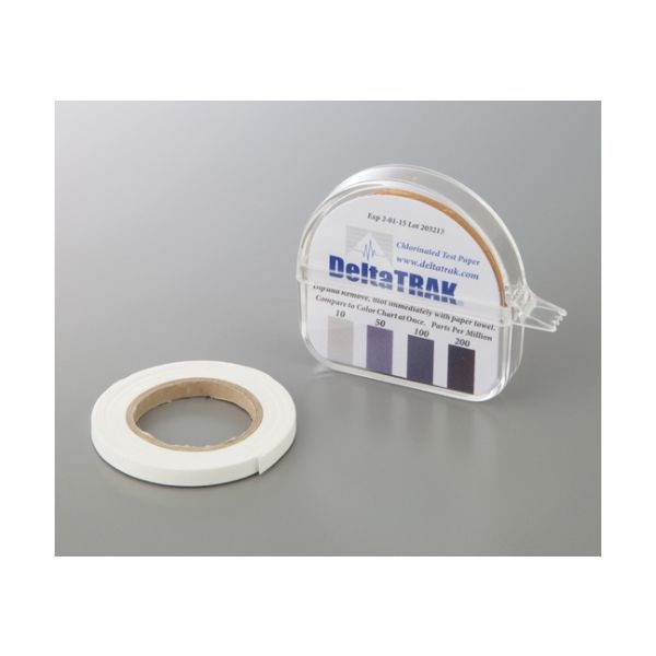 デルタトラックジャパン 塩素試験紙 高濃度タイプ 50014 1袋(27m) 2-3570-01（直送品）