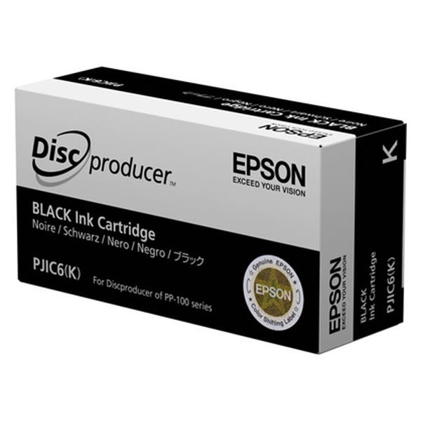 エプソン（EPSON） 純正インク PJIC6K ブラック ディスクデュプリケーター用 1個