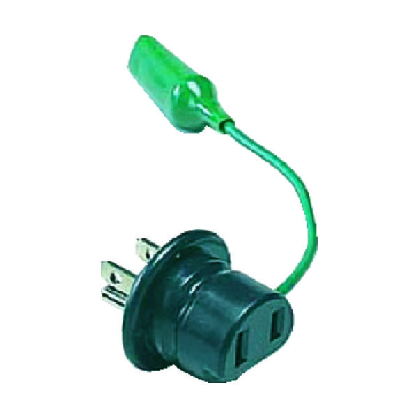 畑屋製作所 ハタヤ 逆接地アダプター E-3KBP 1個 370-3045（直送品）