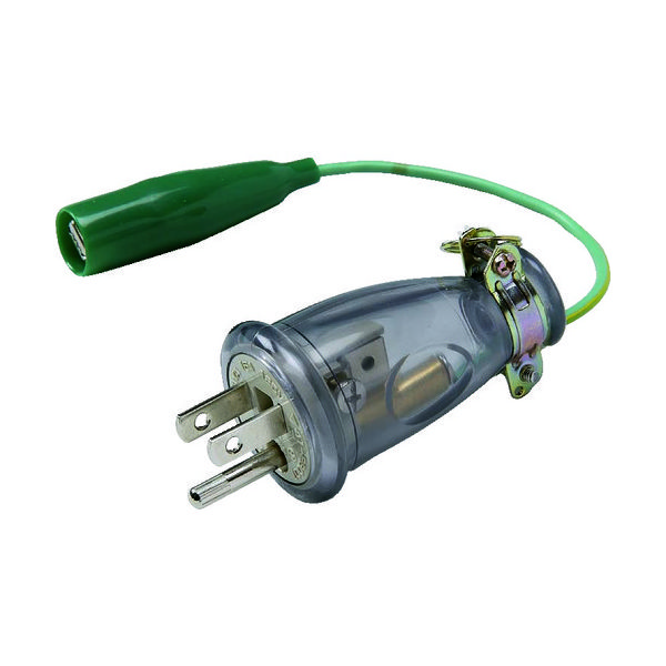 畑屋製作所 ハタヤ 2P・2P接地付兼用 取替用スケルトンとび出しプラグ P2-3SE 1個 327-4683（直送品）