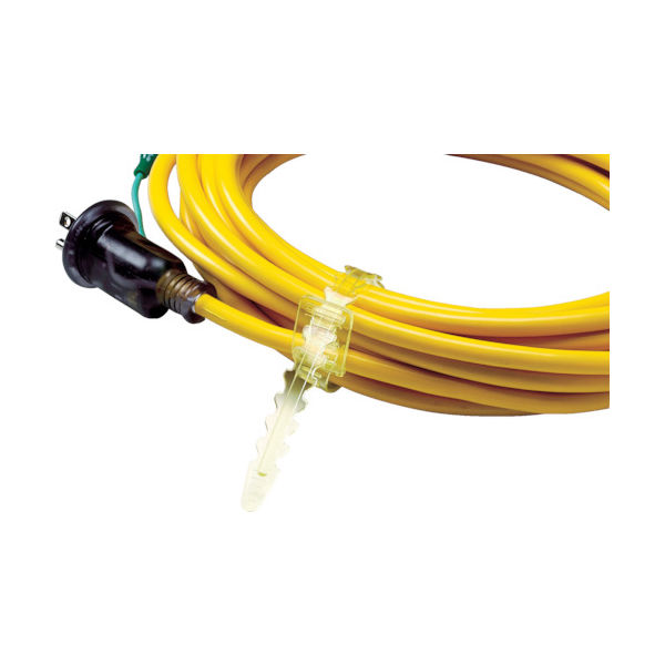 畑屋製作所 ハタヤ 2P接地付延長コード 5m イエロー SX-053K-Y 1本 370-4505（直送品）