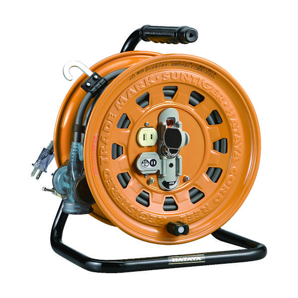 畑屋製作所 ハタヤ 逆配電型コードリール マルチテモートリール 単相100V 27+6m TGM-130 1台 106-1828（直送品）