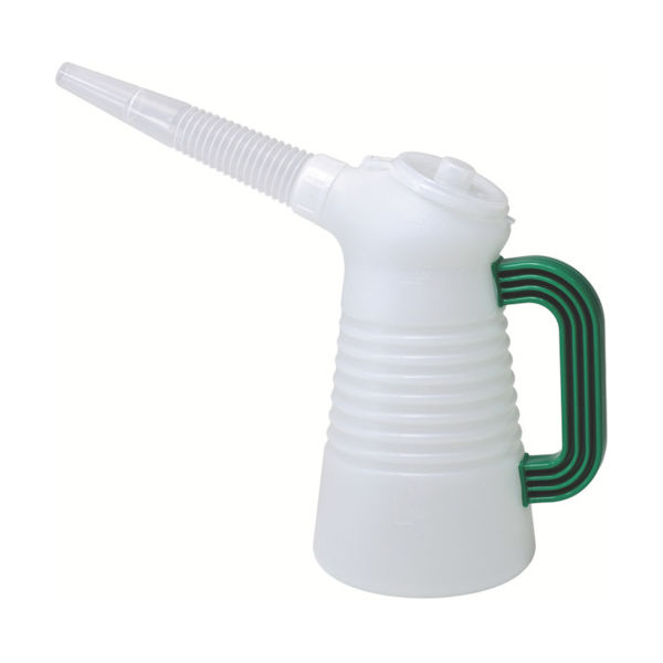 フルプラ オイルジョッキ1リッターグリーン 310G 1個 356-5971（直送品）