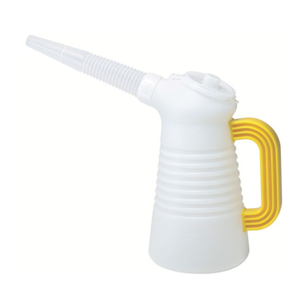 フルプラ オイルジョッキ1リッターイエロー 310Y 1個 356-5998（直送品）