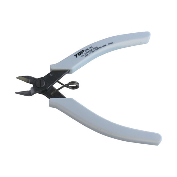 トップ工業 TOP エレクトロニッパ 115mm ENI-115 1丁(1本) 369-0814（直送品）