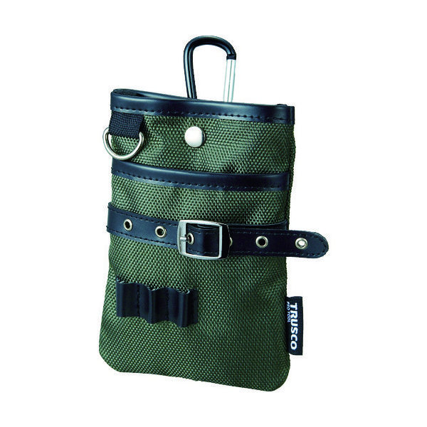 トラスコ中山 TRUSCO 【売切廃番】 コンパクトツールケース シザーポケット グリーン TCTC1509-GN 1個 363-8626（直送品）
