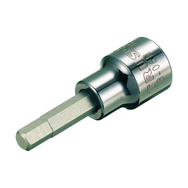 トラスコ中山 TRUSCO ヘキサゴンソケット6mm(差込角9.5mm) T3-06H 1個 329-3700（直送品）
