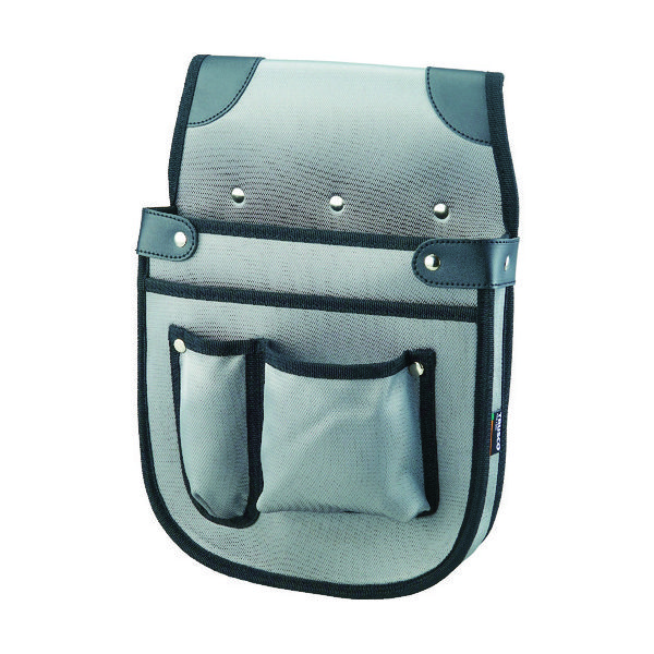 トラスコ中山 TRUSCO 釘袋 丸型 グレー TC-151GY 1個 352-4485（直送品）