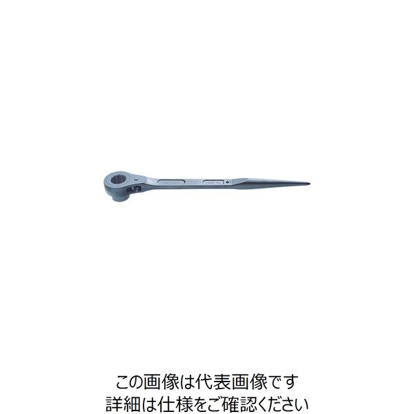 トップ工業 TOP 片口ラチェットレンチ 21mm RM-21 1丁(1個) 336-7371（直送品）