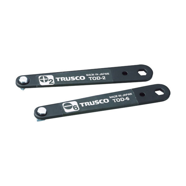 トラスコ中山 TRUSCO 薄型オフセットドライバー 6.0 TOD-6 1本 336-1942（直送品）