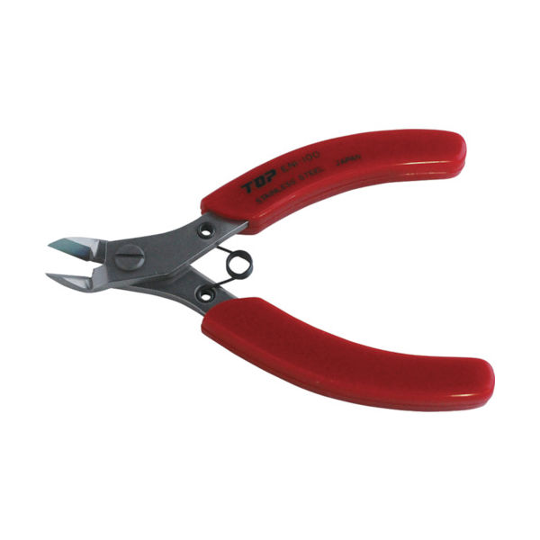 トップ工業 TOP エレクトロニッパ 100mm ENI-100 1丁(1本) 369-0806（直送品）