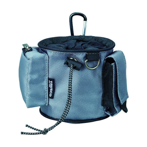 トラスコ中山 TRUSCO 【売切廃番】 コンパクトツールケース シボリポケット グレー TCTC2003-GY 1個 365-6047（直送品）