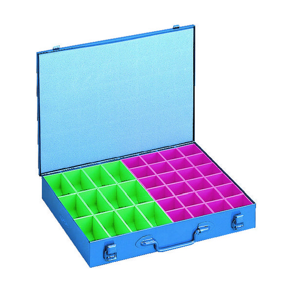 トラスコ中山 TRUSCO パーツボックスPT430 Dタイプ プラボックス付き PT-430B-D 1セット(1個) 117-3383（直送品）