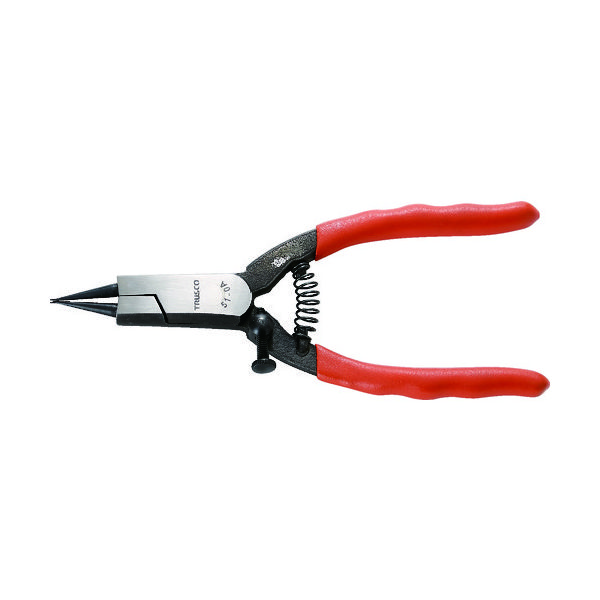 トラスコ中山 TRUSCO スナップリングプライヤー 軸用 Φ0.8 直爪51型 51-0A 1丁 111-2198（直送品）