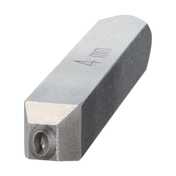 トラスコ中山 TRUSCO バラ刻印 4mm 0 SKD-40-0 1本 228-5614（直送品）