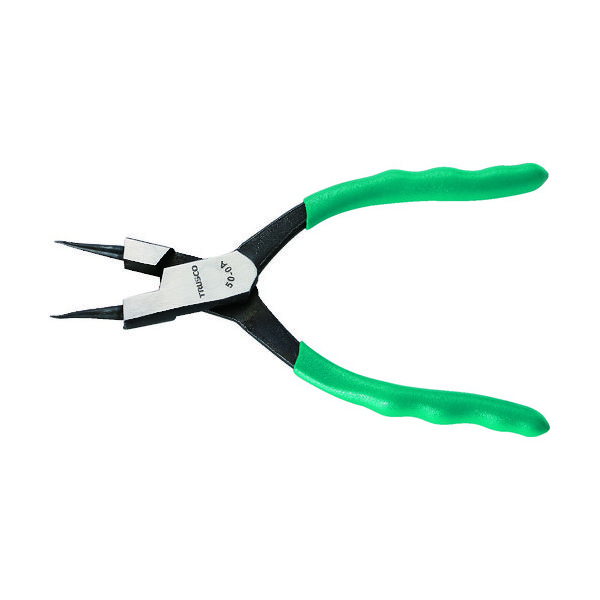 トラスコ中山 TRUSCO スナップリングプライヤー 孔用 Φ0.8 直爪50型 50-0A 1丁 111-2287（直送品）