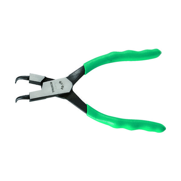 トラスコ中山 TRUSCO スナップリングプライヤー 孔用 Φ1.0 曲爪50型 50-1B 1丁 111-2317（直送品）