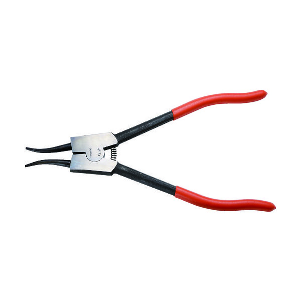 トラスコ中山 TRUSCO スナップリングプライヤー 軸用 Φ3.0 直爪63型 63-3A 1丁 111-2368（直送品）