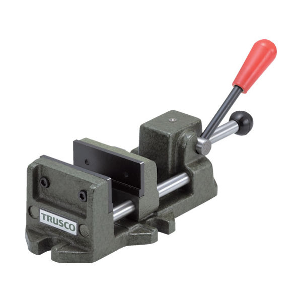 トラスコ中山 TRUSCO クイックグリップバイス F型 75mm FQ-75 1台 125-6564（直送品）