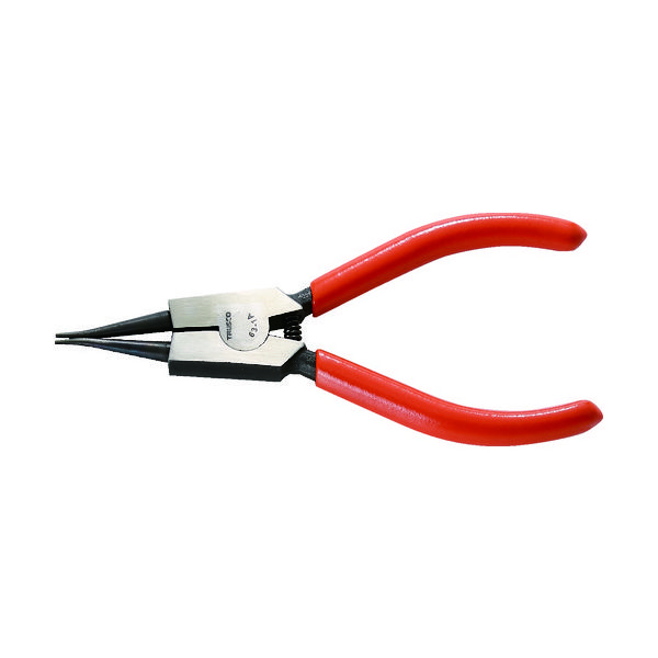 トラスコ中山 TRUSCO スナップリングプライヤー 軸用 Φ1.0 直爪63型 63-1A 1丁 226-6016（直送品）