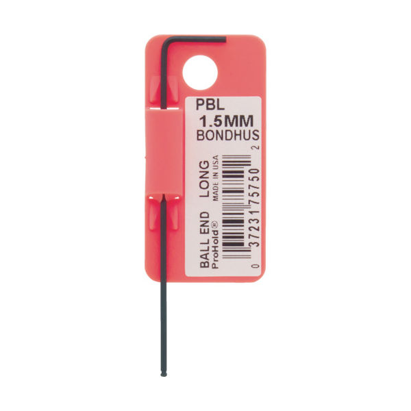 ボンダス・ジャパン BONDHUS プロホールド[[R]](ネジつかみ機能付Lーレンチ) 1.5mm PBL1.5MM PBL1.5 1本（直送品）