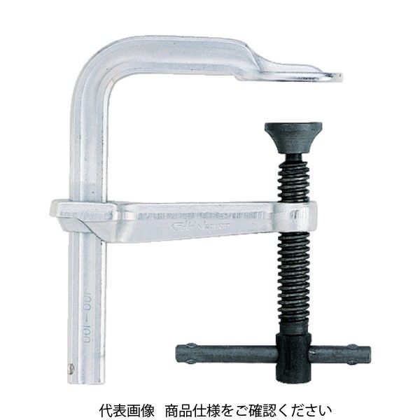 トラスコ中山 TRUSCO Lクランプ標準型 最大口開150mmX深さ100mm GLB150 1丁 128-9276（直送品）