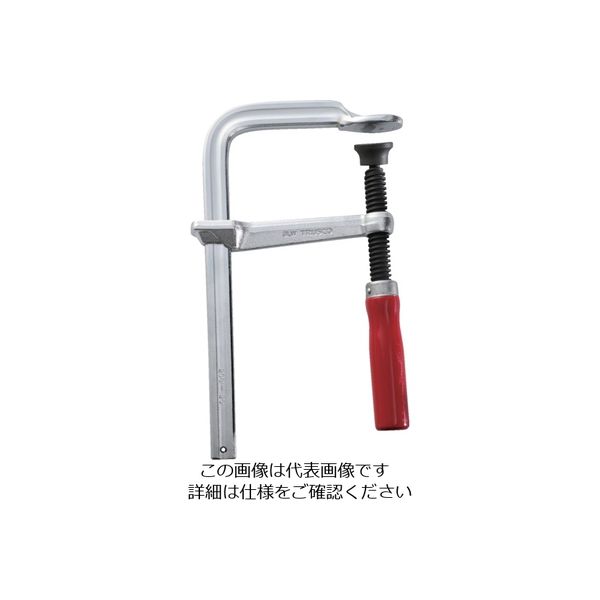 トラスコ中山 TRUSCO Lクランプ標準型 最大口開200mmX深さ120mm GLW200 1丁 129-1530（直送品）