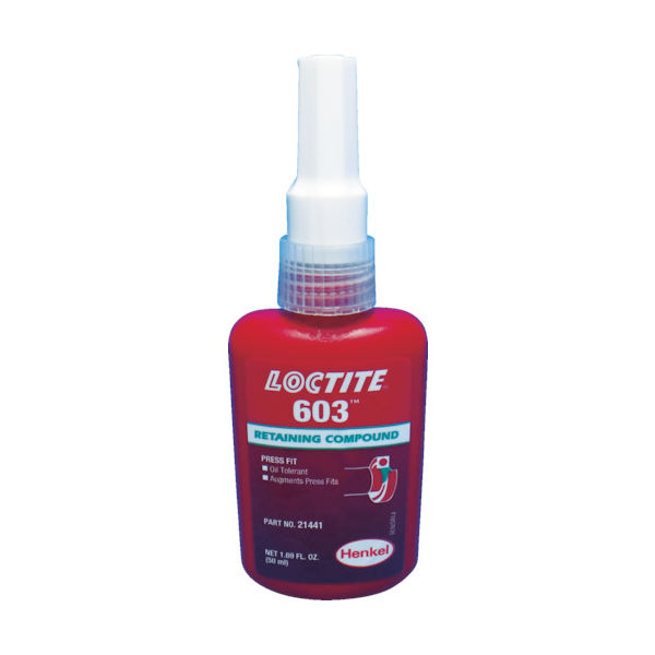 ヘンケルジャパン ロックタイト はめ合い固定剤 603 50ml 603-50 1本 121-1862（直送品）