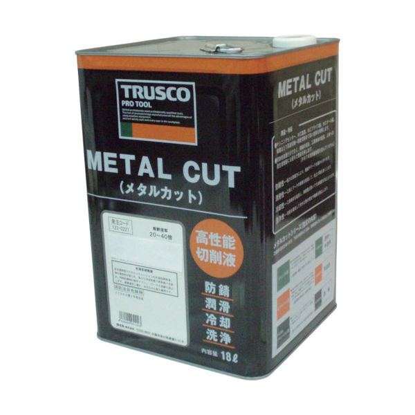 トラスコ中山 TRUSCO メタルカット エマルション高圧対応油脂硫黄型 18L MC-36E 1缶 243-8801（直送品）