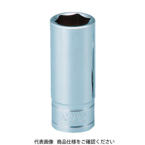 京都機械工具 KTC 9.5sq.セミディープソケット(六角) 対辺寸法6mm 差込角9.5mm 全長40mm B3M-06 1個（直送品）