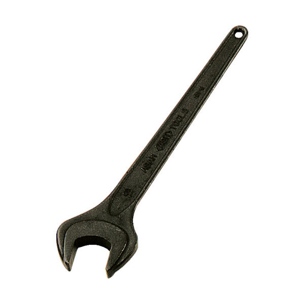 旭金属工業 ASH 丸形片口スパナ強力タイプJISH71mm SS0071 1丁 115-5831（直送品）