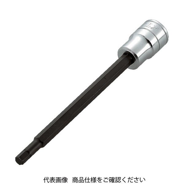 京都機械工具 KTC 9.5sq.ロングヘキサゴンビットソケット4mm BT3-04L 1