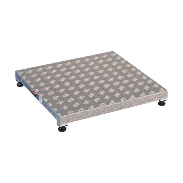 トラスコ中山 TRUSCO 低床式アルミ製ステップ 600X600XH90~120 TFS-0660AL 1台 277-5778（直送品）
