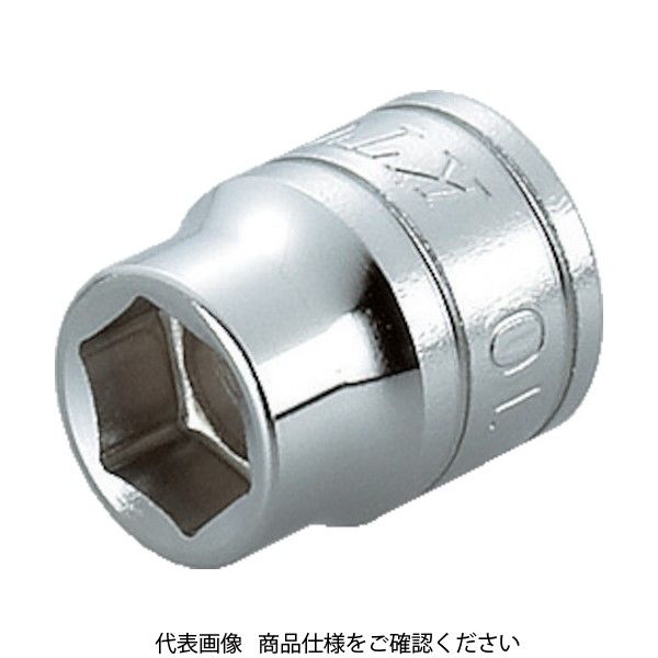 京都機械工具 ９.５ｓｑ.ソケット（六角）１０ｍｍ B3-10 1個 307-3599