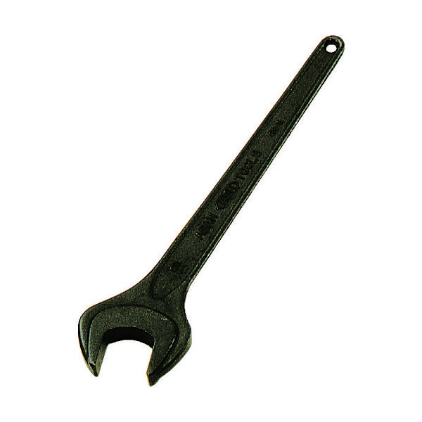 旭金属工業 ASH 丸形片口スパナ強力タイプJISH19mm SS0019 1丁 115-5598（直送品）