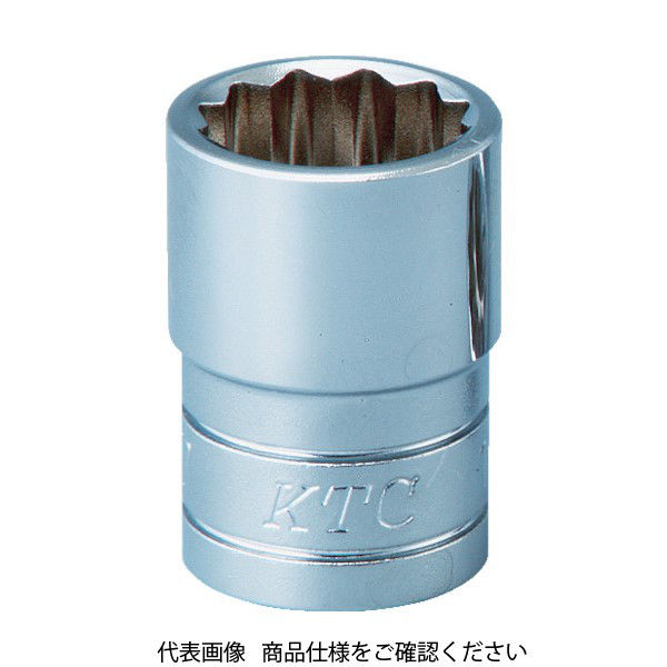 京都機械工具 KTC 12.7sq.ソケット(十二角)1inch B4-1W 1個 373-2479（直送品）