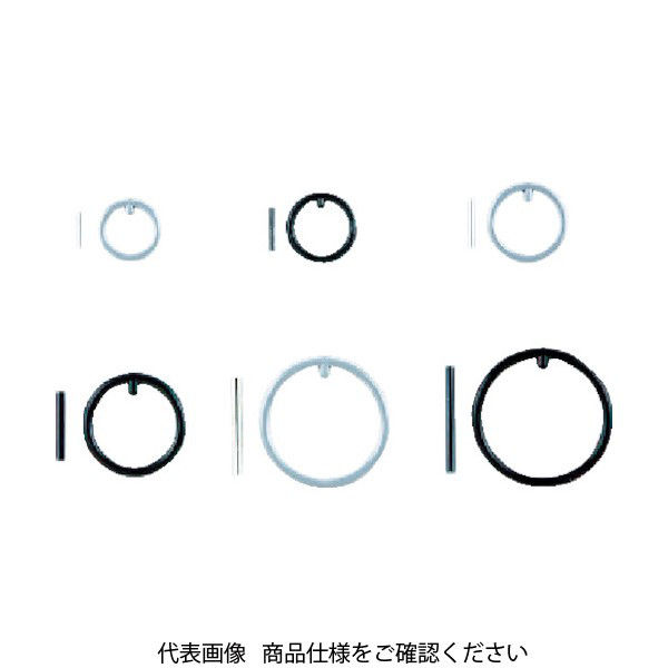 京都機械工具 KTC ピンφ4×43mm・リングφ57 セット(各5) PR-4348 1セット 373-7381（直送品）